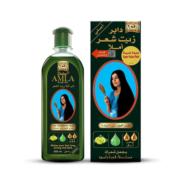 Dabur Amla Hair Oil with Amla Extract, 500 ml