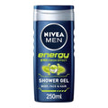 Nivea Shower Gel Energy Men 250 ml