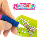 Craze Diamondz Keychain Set DIY Diamond Painting Craft Kit, 5 Pendants