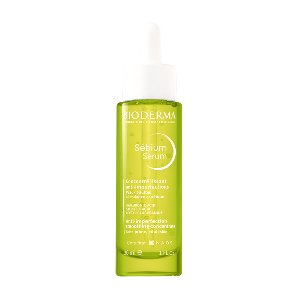 Bioderma Sebium Serum Hydrating Smoothing Facial Serum with Salicylic Acid 30ml