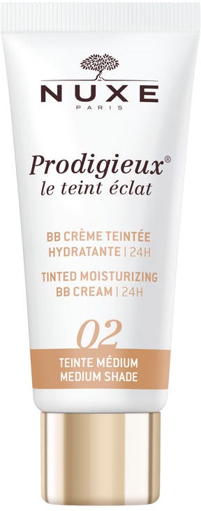 Nuxe Prodigieux BB Cream Medium Shade Tinted Moisturizer 30 ml