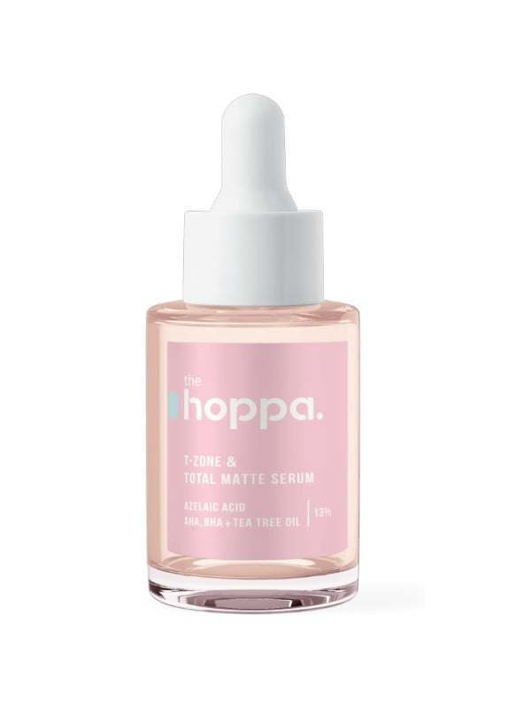The Hoppa T-Zone Mattifying Serum AHA BHA Azelaic Acid 30 ml