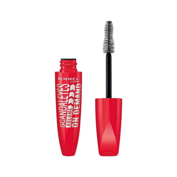 Rimmel Scandal Eyes Volume On Demand Mascara Buildable Clump-Free Intense Black