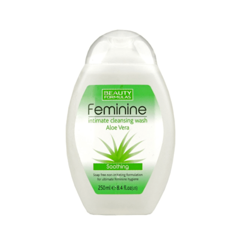 Beauty Formulas Aloe Vera Moisturizing Intimate Wash Soap-Free 250ml