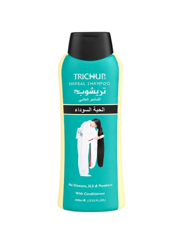 Trichup Black Seed Herbal Shampoo Moisturizing Formula 400 ml