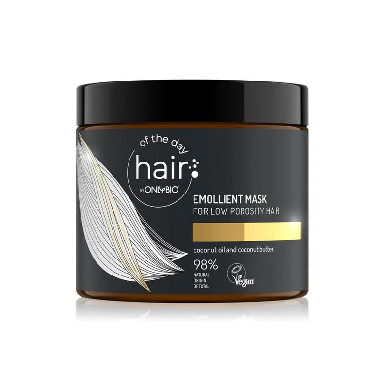 HAIR OF THE DAY Emoliant Hair Mask for Low Porosity Hair, Coconut Oil, 400 ml