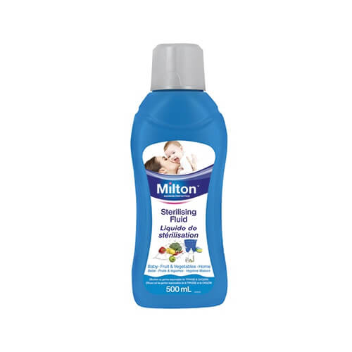 Milton Sterilising Fluid Sodium Hypochlorite Bottle Cleanser