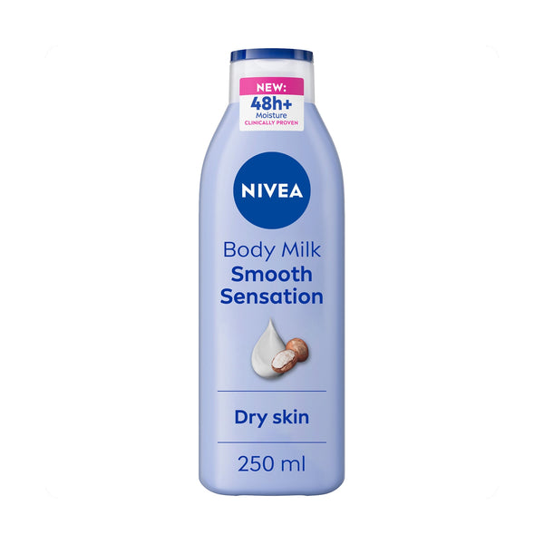 NIVEA Shea Smooth Body Lotion Deep Moisture Serum Shea Butter 250 ml