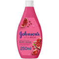 JOHNSON'S Vita-Rich Brightening Body Wash Moisturizing Glycerin Pomegranate Flower Extract 250 ml