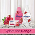 JOHNSON'S Vita-Rich Brightening Body Wash Moisturizing Glycerin Pomegranate Flower Extract 250 ml