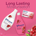 JOHNSON'S Vita-Rich Brightening Body Wash Moisturizing Glycerin Pomegranate Flower Extract 250 ml