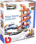Bburago Street Fire Mega Dealer Showroom Toy Playset 1:43 Scale