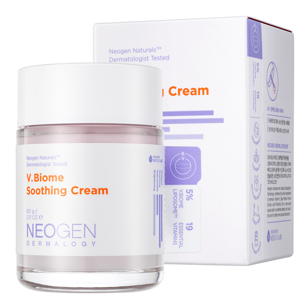Neogen Dermalogy V.Biome Soothing Cream, 5% V.Biome Liposome, Hyaluronic Acid