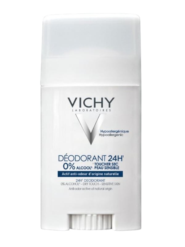 Vichy Sensitive Deodorant Stick 24-Hour Zinc Ricinoleate 50 ml