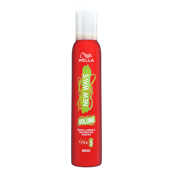New Wave Boost It Volumizing Hair Mousse Foam Lightweight Flexible Hold 200 ml