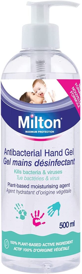 Milton Antibacterial Hand Gel Rinse-Free Moisturizing Formula 500ml