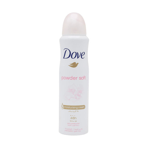 Dove Powder Soft Antiperspirant Deodorant Spray for Women, 150 ml