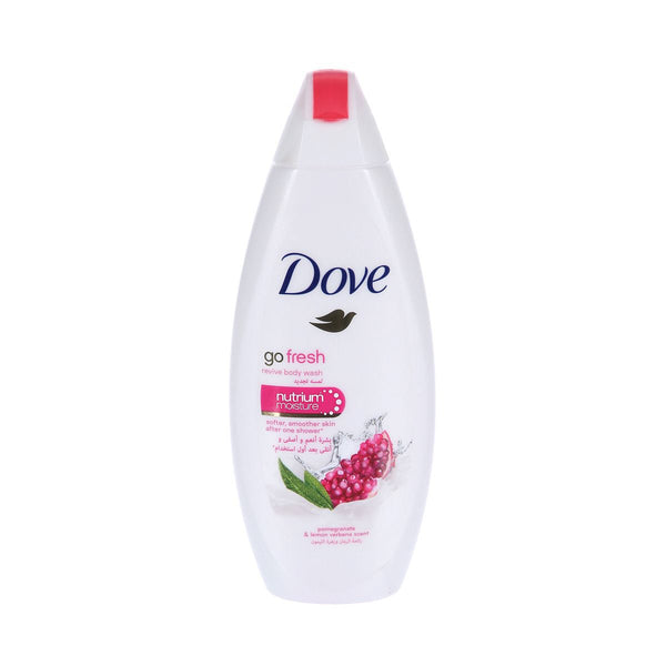 Dove Go Fresh Revive Body Wash, Pomegranate & Verbena, Nutrium Moisture, 12 x 250 ml