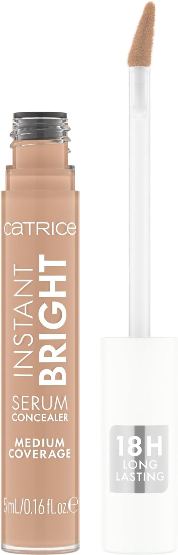 Catrice Instant Bright Serum Concealer Liquid Medium Coverage Niacinamide Hyaluronic Acid 020W
