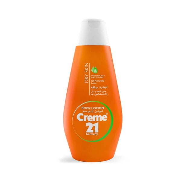 Cream 21 Body Lotion Moisturizing Formula With Aloe Vera & Vitamin E 400 ml