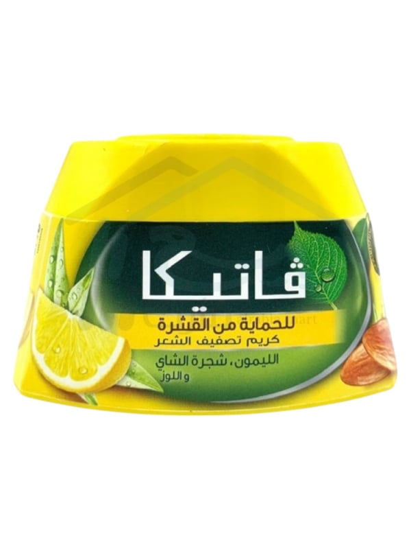 Vatika Anti-Dandruff Hair Cream Lemon Tea Tree Oil Almond 210 ml