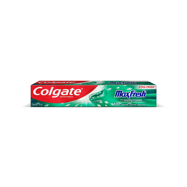 Colgate Max Fresh Clean Mint Gel Toothpaste Cooling Technology