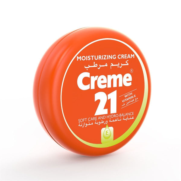 Creme 21 Moisturizing Cream with Vitamin E and Almond Oil for Dry Skin