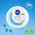 NIVEA Soft Moisturising Cream Face, Body & Hands Vitamin E Jojoba Oil 300ml