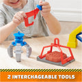 Rubble & Crew Bark Yard Crane Tower Playset with Lights, Sounds, Rubble Figure, Bulldozer and 12 oz Compound