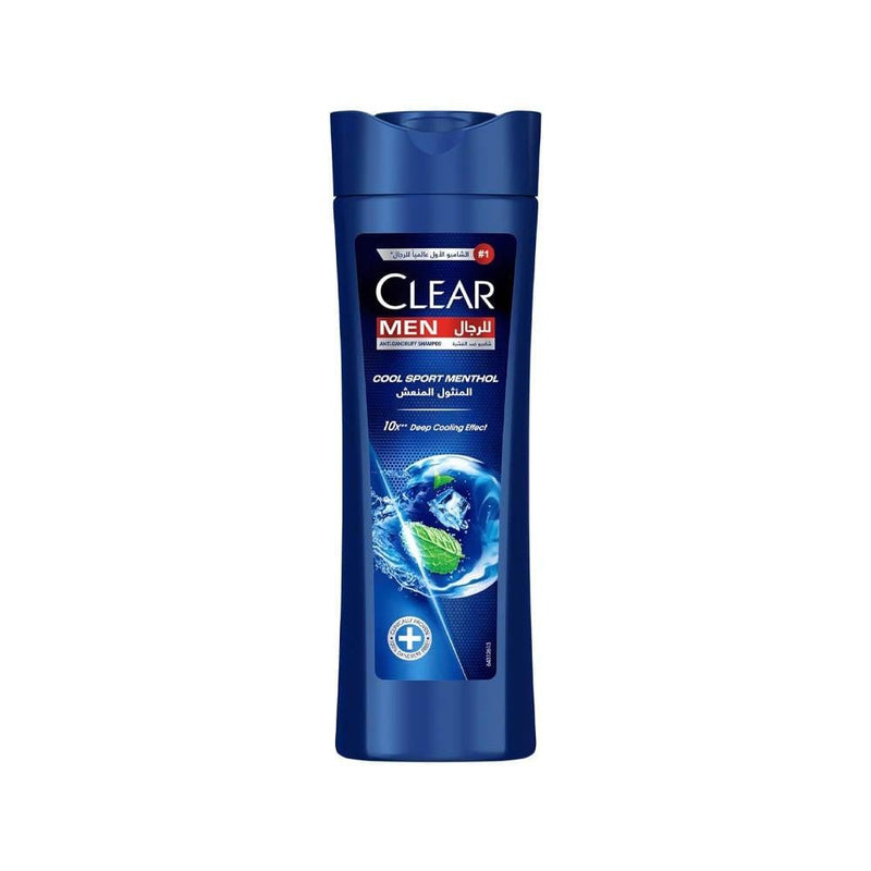 Clear Men Menthol Fresh Anti-Dandruff Shampoo Cooling Mint 190 ml