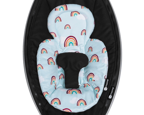 4moms Little Rainbow Newborn Insert Reversible Mesh Rainbow Polka Dot