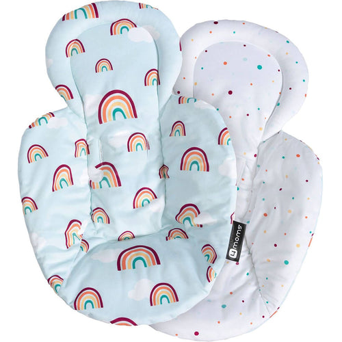 4moms Little Rainbow Newborn Insert Reversible Mesh Rainbow Polka Dot