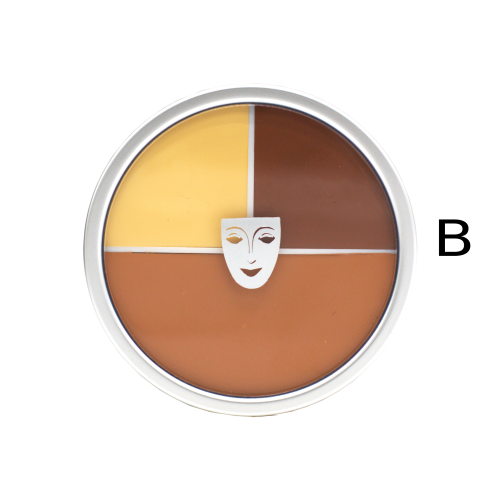 Kryolan Ultra Foundation Wheel Creamy Matte Finish Mineral Oil-Free Trio