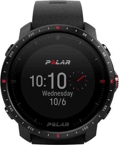 Polar Grit X Pro Smart Outdoor Multisport Watch Black Medium-Large