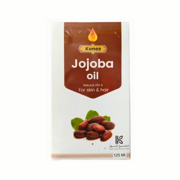 Knooz Natural Jojoba Oil Moisturizing Plant Oil for Skin and Hair, 125ml