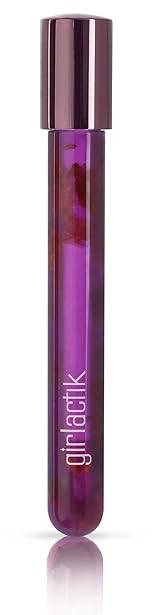 Girlactik Rose Oil Tinted Lip Gloss Gel, Argan, Rosehip, Vitamin E, Jojoba Oils, Wisteria