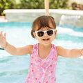 Green Sprouts Baby Sunglasses Aqua Flexible Frame UVA/UVB Protection