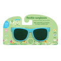 Green Sprouts Baby Sunglasses Aqua Flexible Frame UVA/UVB Protection