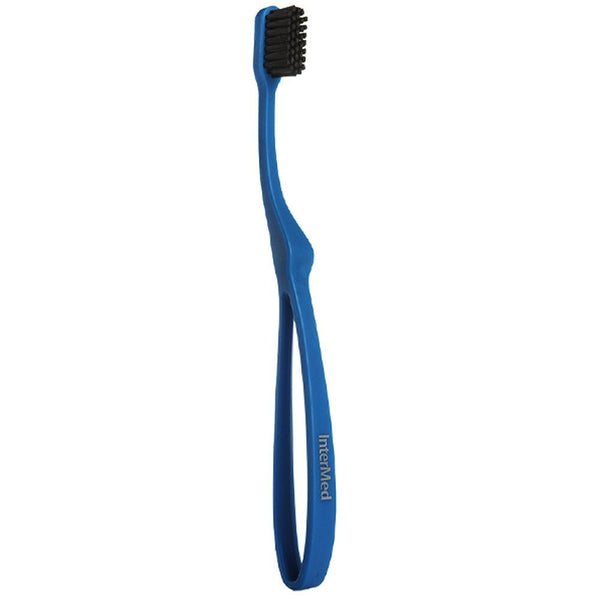 INTERMED Ergonomic Toothbrush Soft Blue
