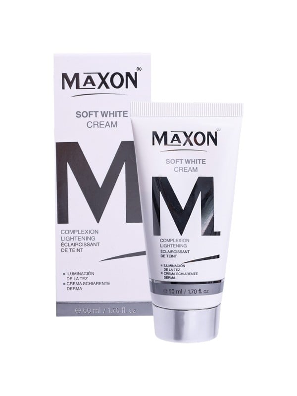 Maxon Soft White Brightening Body Cream Alpha Arbutin Kojic Acid 50 ml