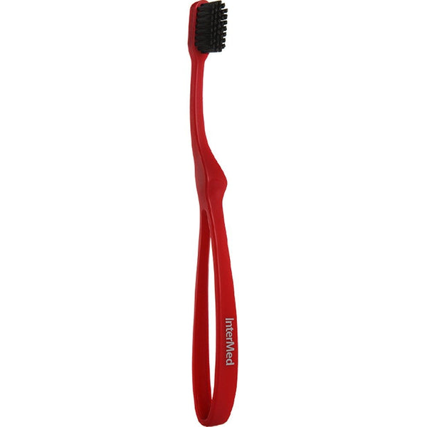 INTERMED Ergonomic Soft Toothbrush Red