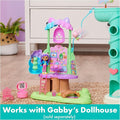 Gabby's Dollhouse Garden Treehouse Playset with Lights, Figures, Zipline and Accessories