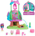 Gabby's Dollhouse Garden Treehouse Playset with Lights, Figures, Zipline and Accessories