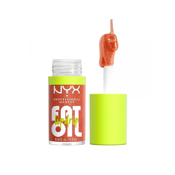 NYX Fat Oil Lip Drip Lip Gloss Hydrating Non-Sticky Finish Follow Back 4.8 ml