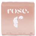 Rose Organic Medium Sanitary Pads Natural Cotton 12 Pads