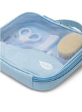 Nuvita Baby Care Grooming Kit Blue 9-Piece Set with Travel Case