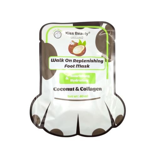 Kiss Beauty Coconut & Collagen Moisturizing Foot Mask