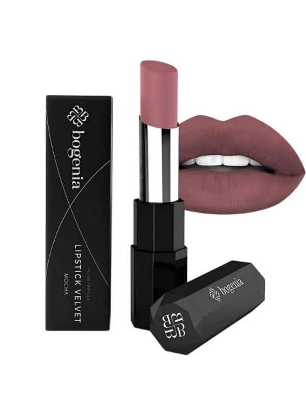 Bogenia Velvet Cream Matte Lipstick 116 Mocha