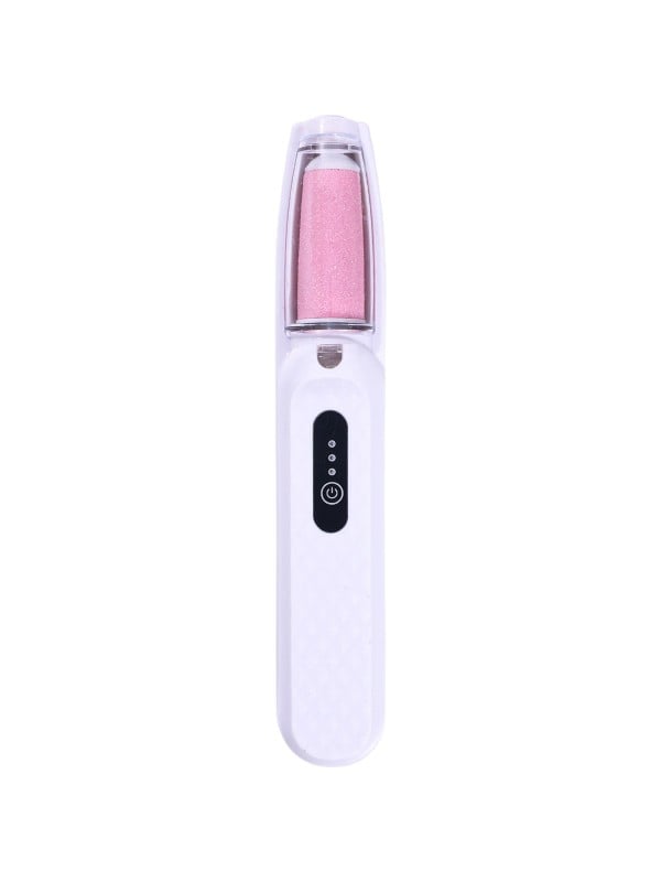 Ama Professional Pedicure Device, Rechargeable Foot File, 2 Heads, 2 Speeds