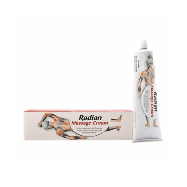Radian Massage Cream Soothing Muscle Balm Non-Greasy Formula 100 g